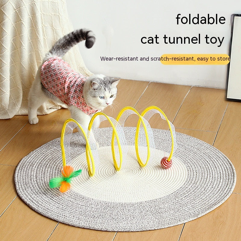 Cat Spiral Tunnel Toy--SALE📢❗🚨