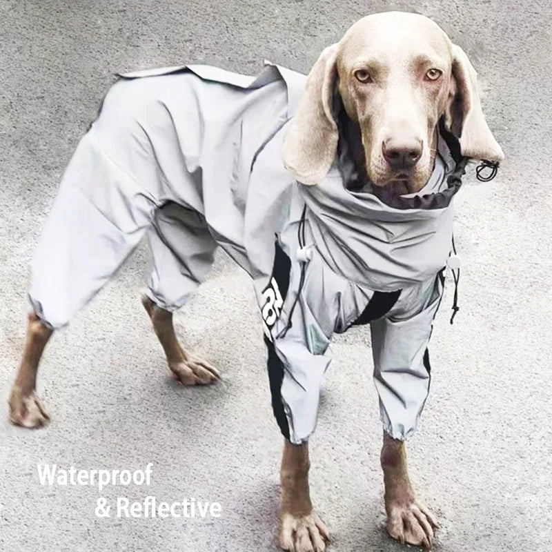 Reflective All Weather Waterproof Dog Rain Coat